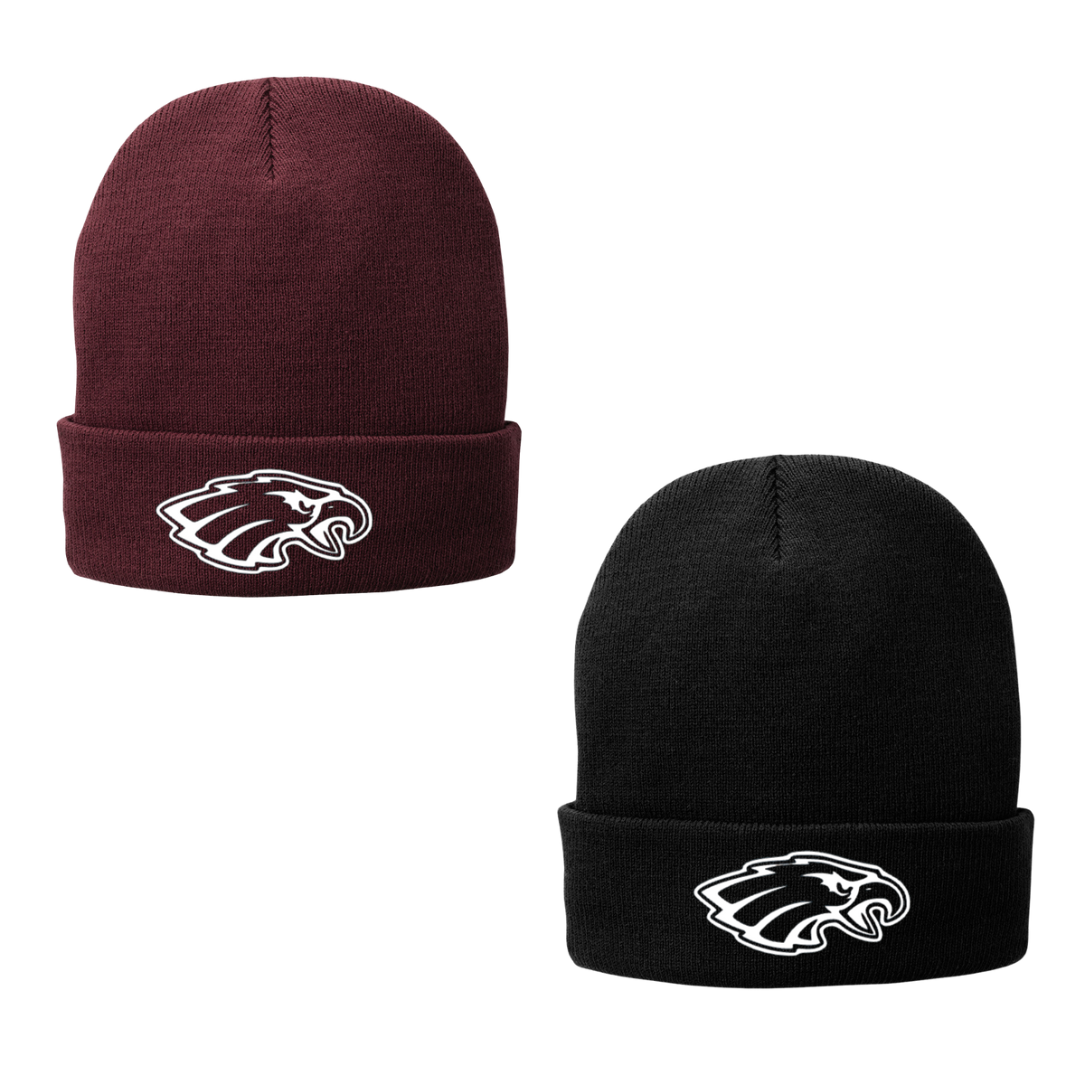 Port + Co SeDoMoCha Eagles Fleece-Lined Beanie