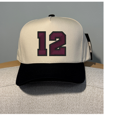 Custom Number and Name Hat