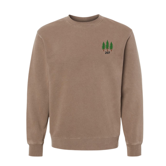 Maine Pines 207 Crewneck Sweatshirt