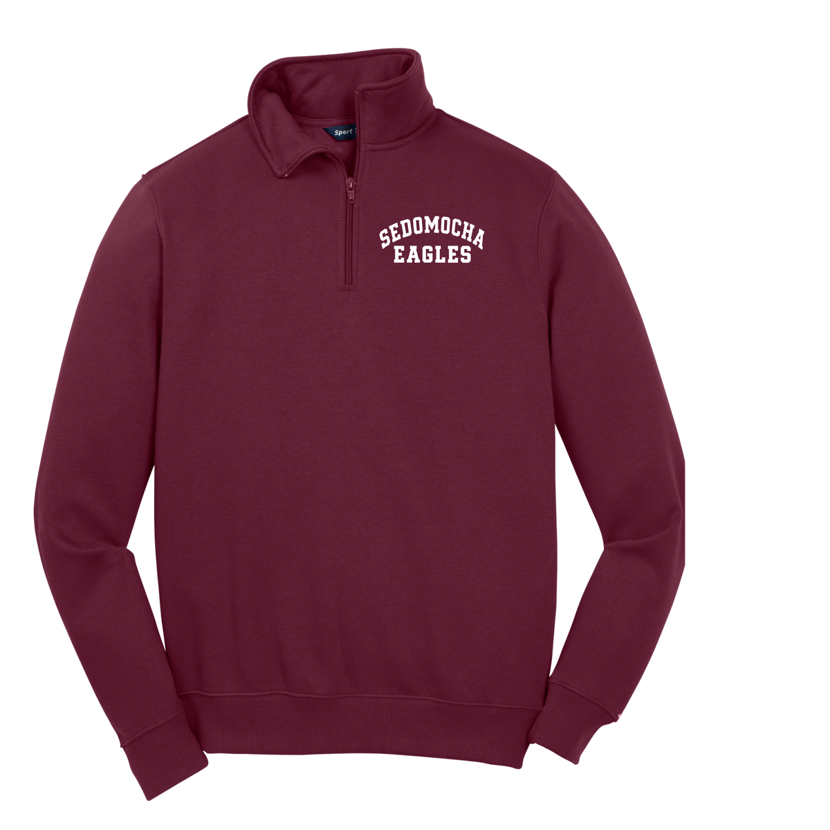 Sport-Tek SeDoMoCha Eagles Maroon Quarter Zip