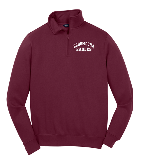 Sport-Tek SeDoMoCha Eagles Maroon Quarter Zip