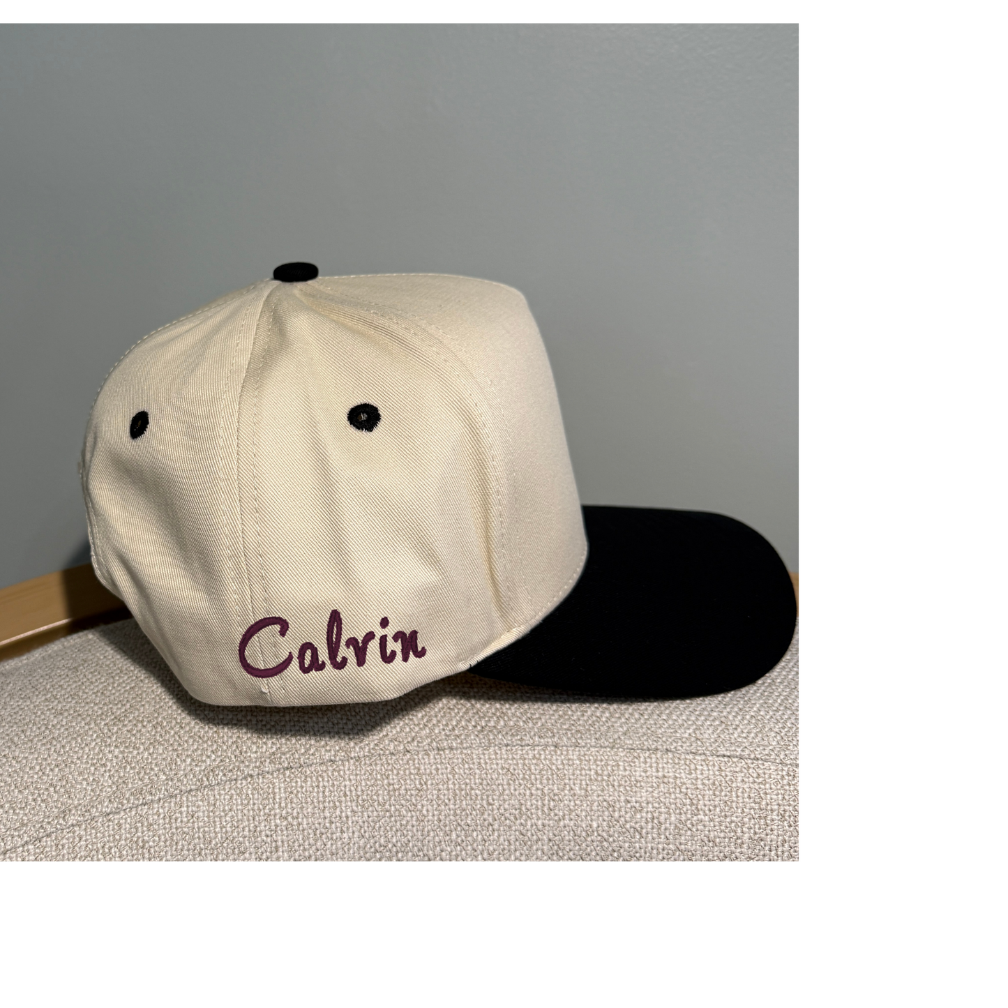 Custom Number and Name Hat