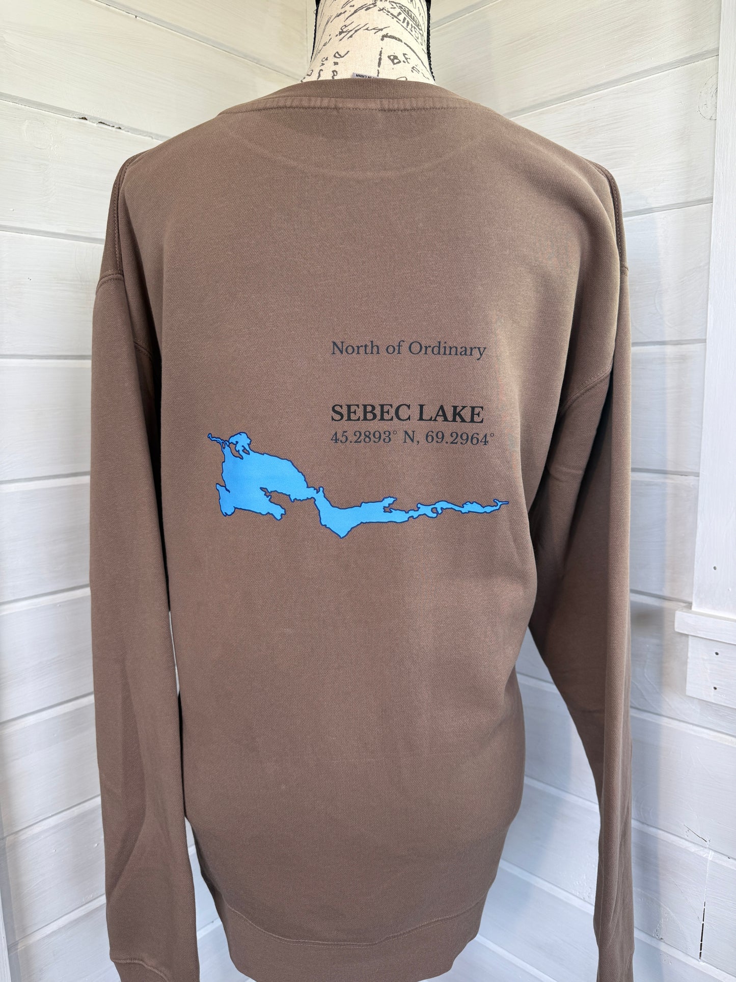 Sebec Lake Crewneck Sweatshirt